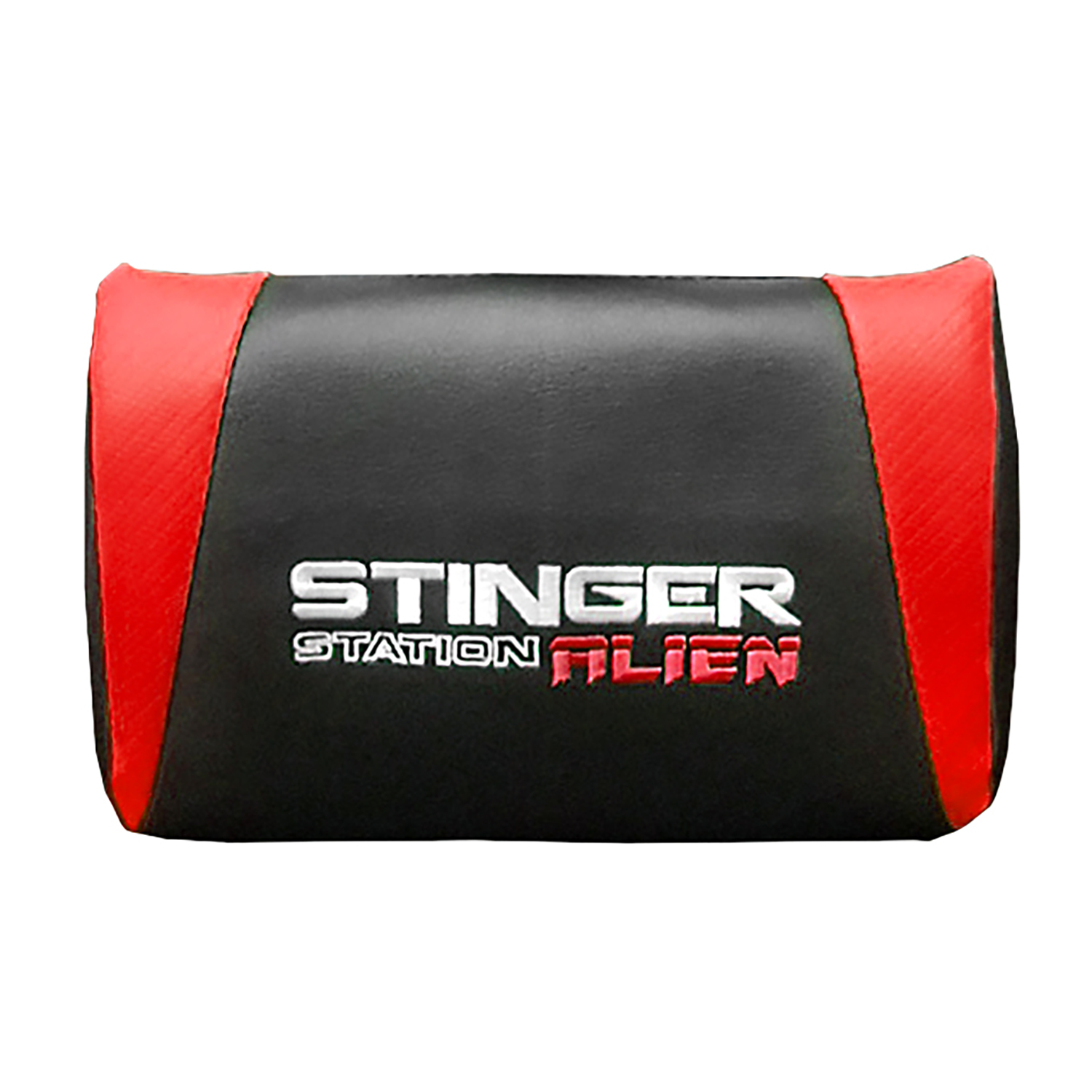 Almohada para reposacabezas de coche negra y roja, STINGER STATION ALIEN.