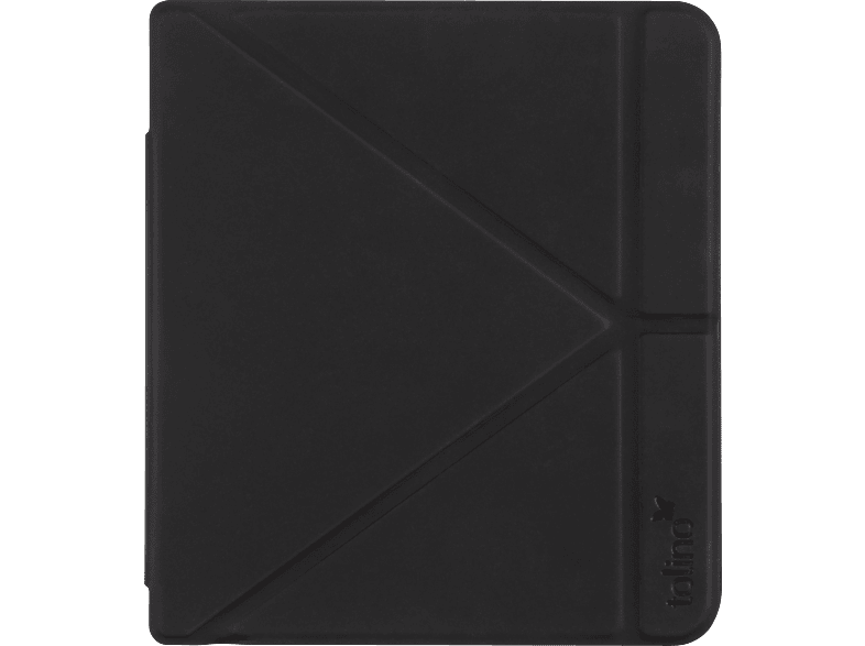 TOLINO CD17945 Vision 6 E-Book Reader Tasche Flip Cover für tolino Kunstleder / Velours, Schwarz