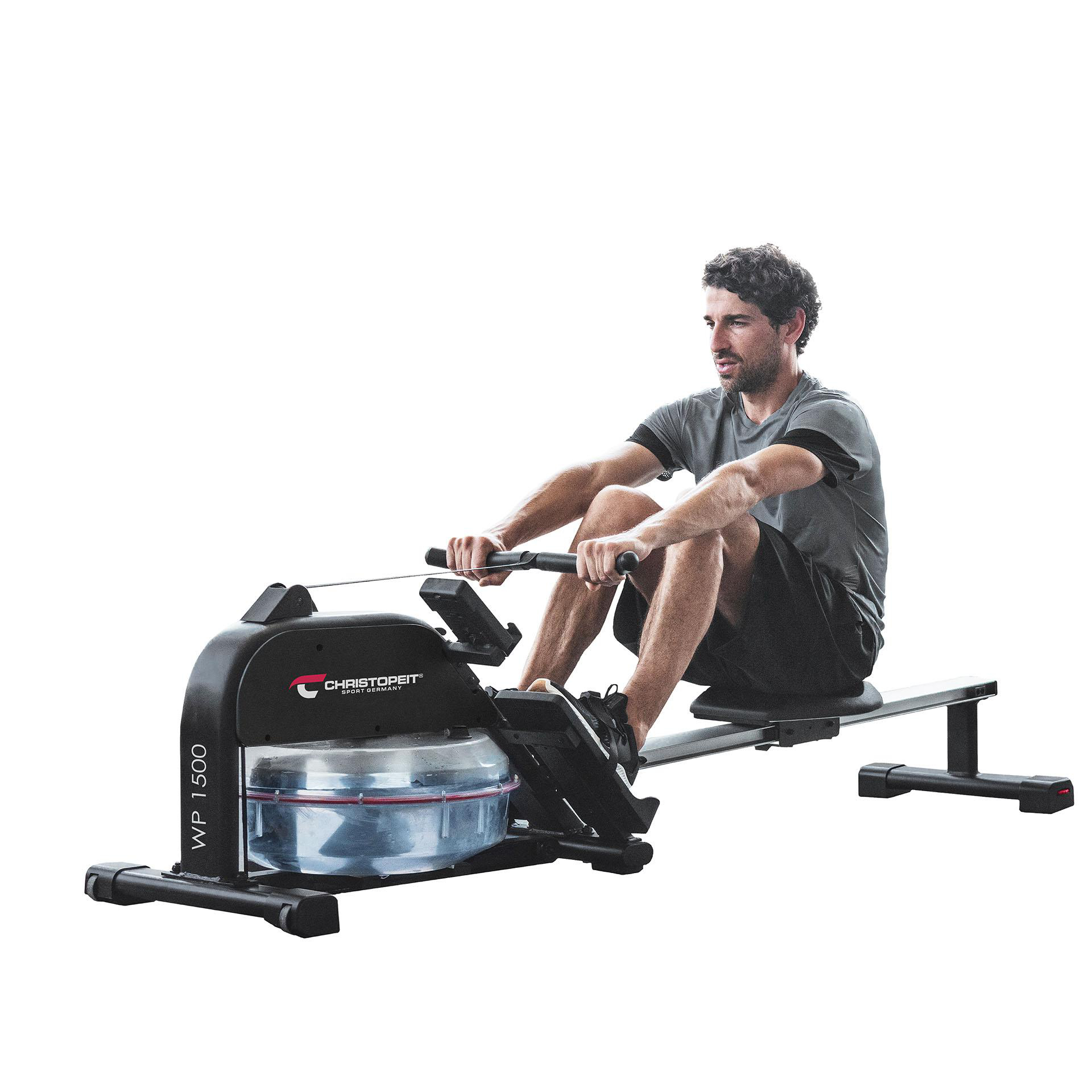 CHRISTOPEIT WP 1500 Wasser Rudergerät, Schwarz/Silber