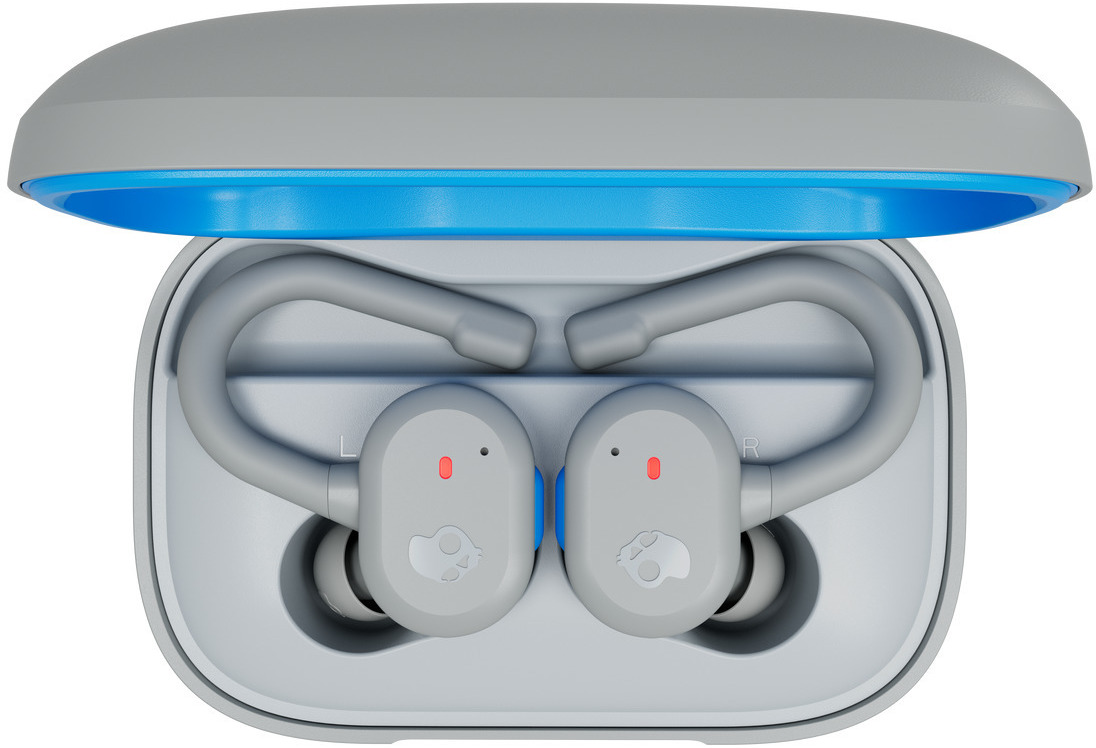 SKULLCANDY Écouteurs sans fil Push Active True Wireless Light Grey/Blue (S2BPW-P751) In-ear Oreillettes sans fil Bleu