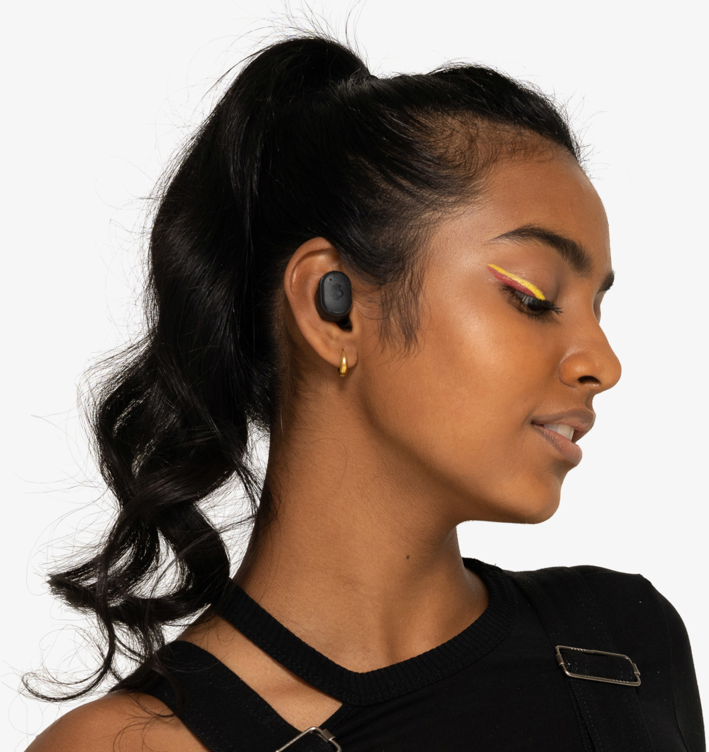 SKULLCANDY Écouteurs sans fil Grind Fuel True Wireless Black/Orange (S2GFW-P740) In-ear Oreillettes sans fil Orange