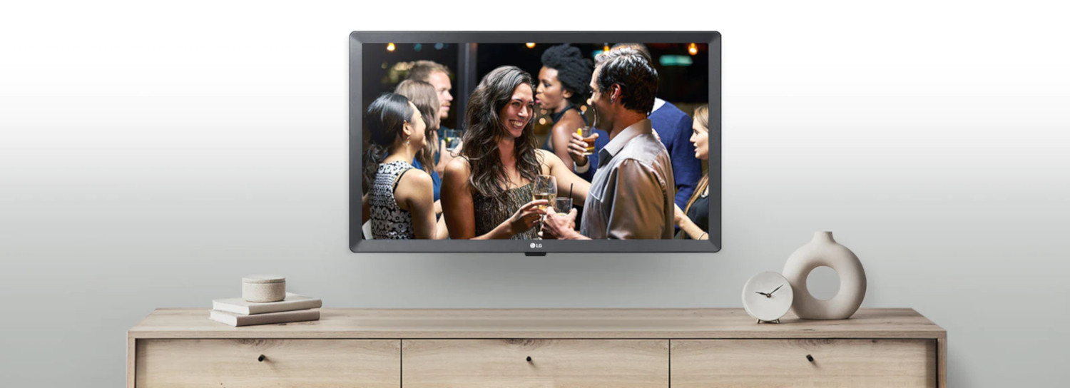 LG Moniteur IPS LED TV Monitor 27" Full-HD (27TQ615S-PZ) - Full HD - TV LED - 27 pouces