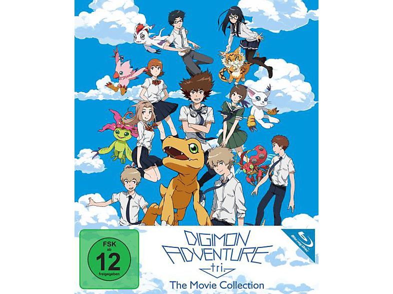 Blu-ray filme Digimon - Last Evolution Kizuna - Completo