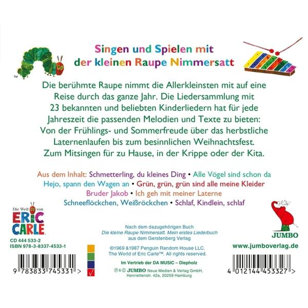 - Raupe Lieder ersten Meine kleine - Eric Die Various/carle Nimmersatt: (CD)