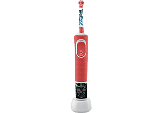 ORAL-B Vitality 100 Kids Star Wars - Elektrische Zahnbürste für Kinder (Rot)