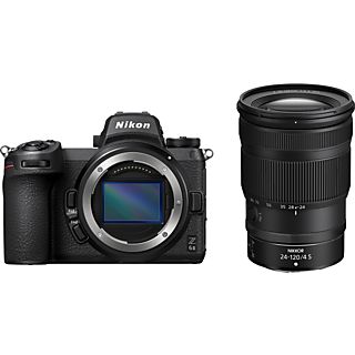 NIKON Boîtier Z 6II + NIKKOR Z 24-120 mm f/4 S - Appareil photo à objectif interchangeable Noir