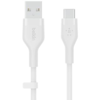 BELKIN USB-A naar USB-C kabel Boost Charge Flex 1 m Wit (CAB008BT1MWH)