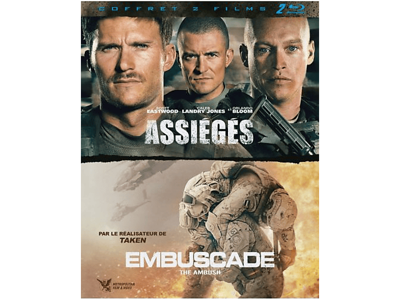 Belga Films Sa (frcat) Assiégés + Embuscade - Blu-ray