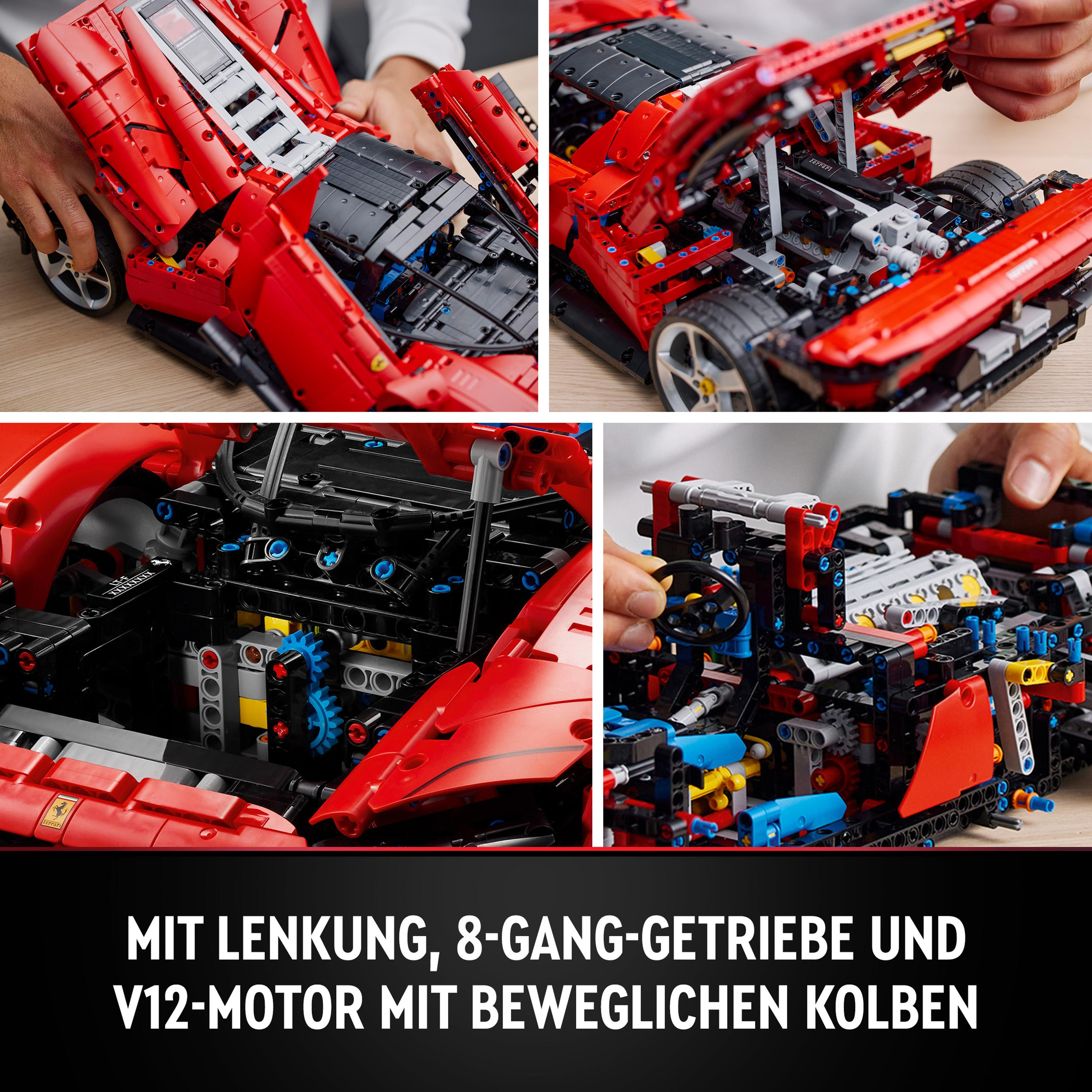 Daytona Bausatz, Mehrfarbig SP3 42143 LEGO Technic Ferrari