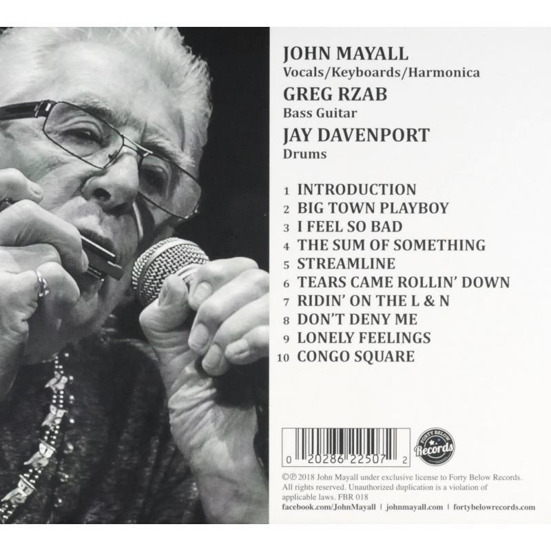 John Mayall - Three For The Road CD