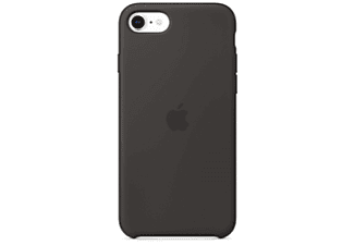 APPLE Silicon Case, Backcover, Apple, iPhone SE, Black-Zee