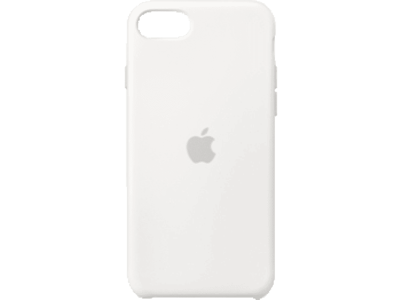 APPLE Silicon Case, Backcover, Apple, iPhone SE, White-Zee