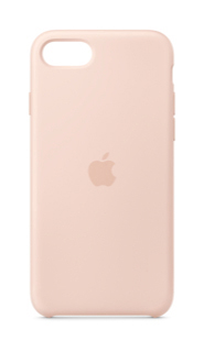 Silicon Pink-Sand-Zee Apple, APPLE Case, iPhone Backcover, SE,