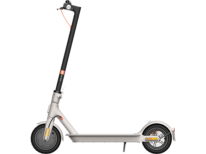 Patinete eléctrico  Xiaomi Mi Electric Scooter 3, 100 kg, 7650 mAh, Vel.  25km/h, 30 km, Bluetooth, Gris