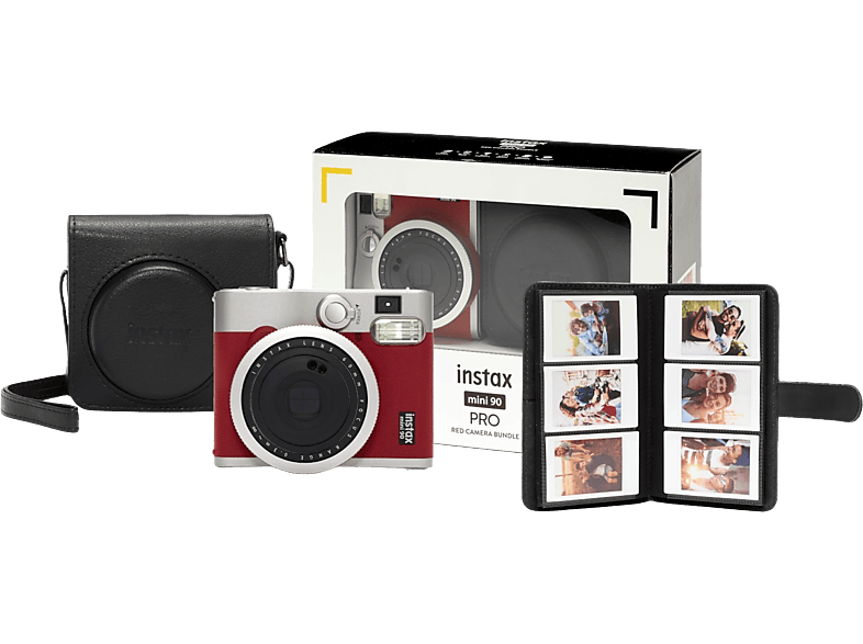 Fujifilm Instax Mini 90 Rood Bundel