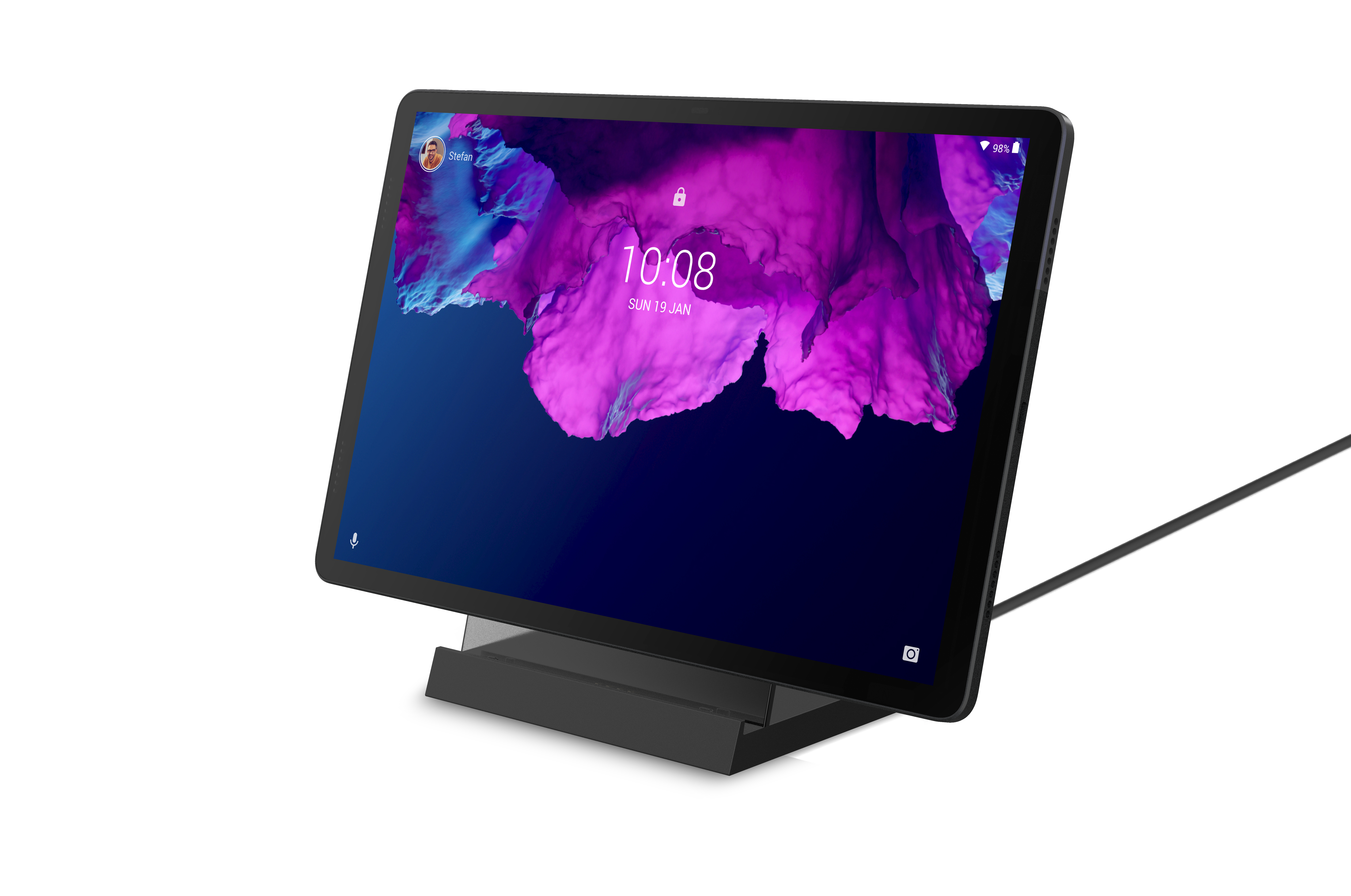 LENOVO Smart Charging Station 2 Ladegerät, Schwarz