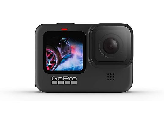 Pack GoPro HERO 9, Vídeos en 5K, 20 MP, Estabilización HyperSmooth 3.0,Control remoto incluido, Negro