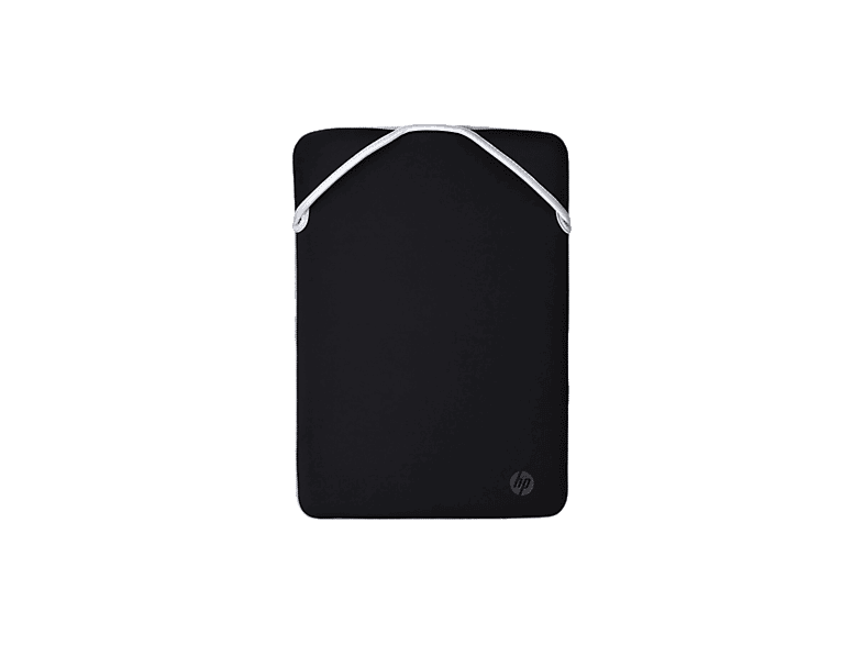 Hp 15.6"Çift Taraflı Fermuarsız Neopren Laptop Kılıfı Siyah Gümüş 2F2K5Aa