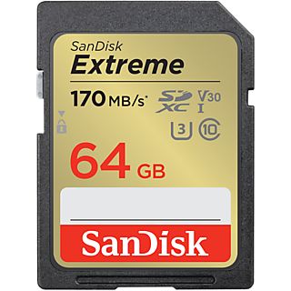 SANDISK Carte mémoire Extreme SDXC 64 GB (00121579)