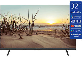 COOCAA 32S5M LCD TV (Flat, 32 Zoll / 81 cm, HD-ready, SMART TV, Android 9.0)