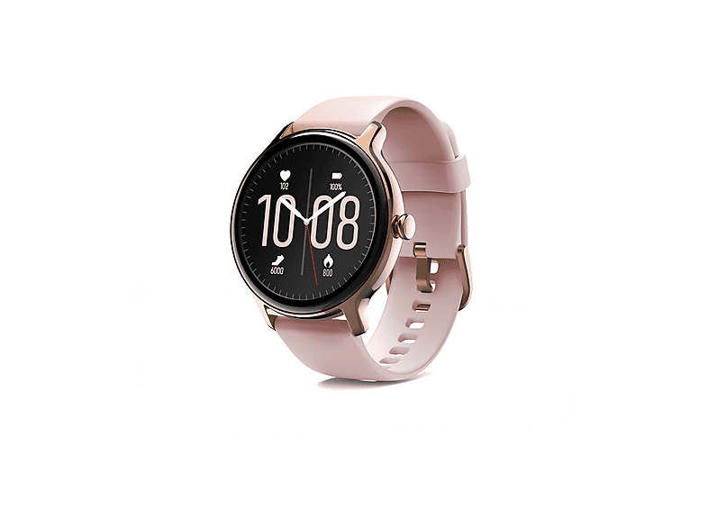 HAMA Smartwatch Fit Watch 4910, Rosa | MediaMarkt