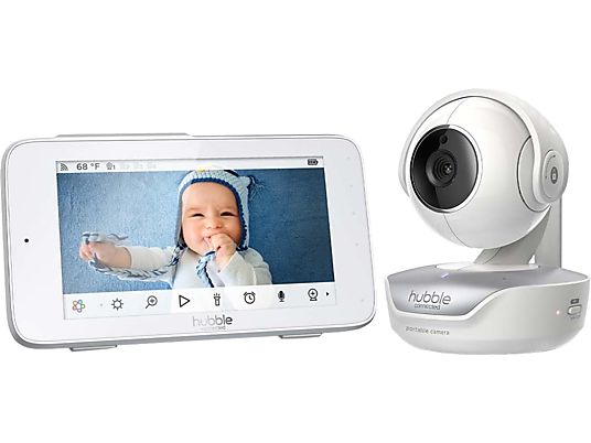 HUBBLE CONNECTED Nursery Pal Deluxe Touch - Baby monitor (Bianco)