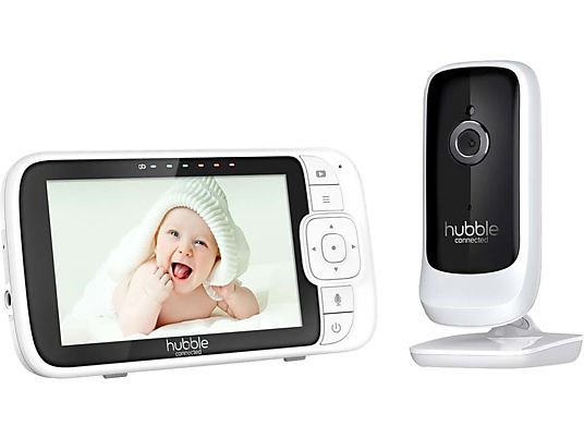 HUBBLE CONNECTED Nursery View Premium - Babyphone (Blanc)