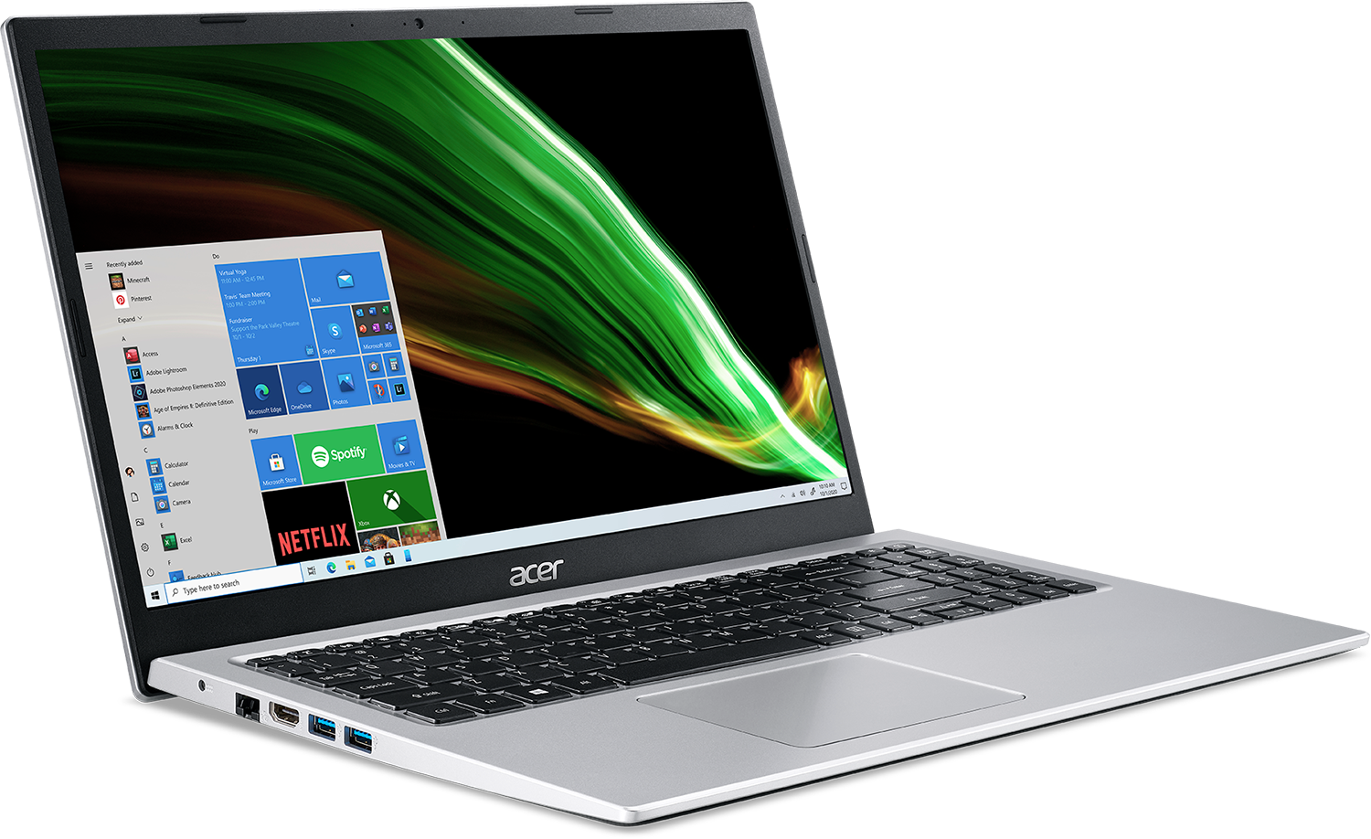 ACER Aspire 3 A315-58-55V2 - 15.6 inch - Intel Core i5 - 8 GB - 512 GB