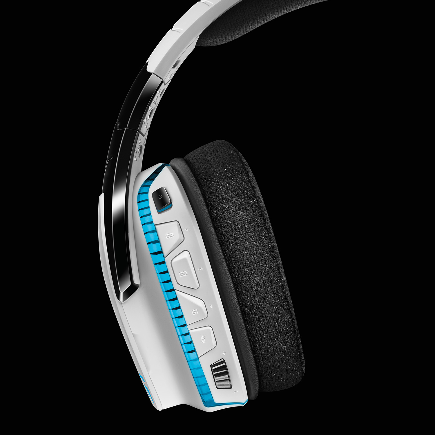 Auriculares gaming - Logitech G933 Artemis Spectrum Snow, Wireless, Micrófono, Blanco