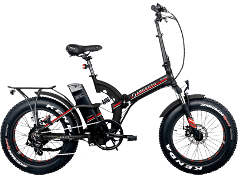 PLATUM Plooibare E-Bike Bi-Max Fat Rood