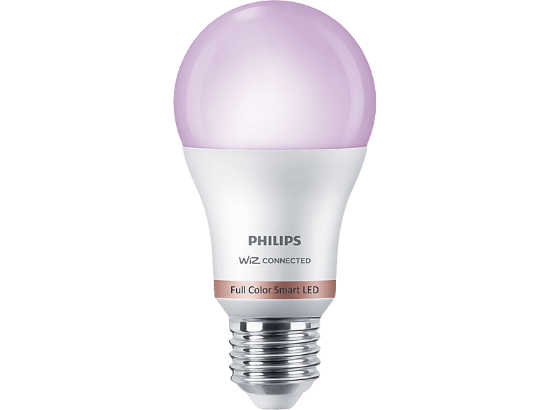 Philips Hue - Bombilla inteligente, E27, Luz cálida regulable, 9W