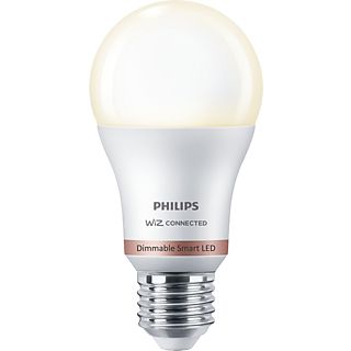 Bombilla inteligente - Philips Smart LED, 8W A60 E27, Luz Cálida Regulable, WiFi, Con tecnología SpaceSense