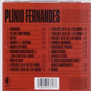 Rückseite einer CD-Hülle mit Titelliste und Barcode auf rotem Hintergrund.