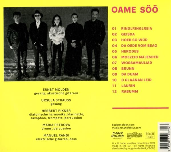 Molden/Strauss/Pixner/Petrova/Randi - OAME SÖÖ  - (CD)