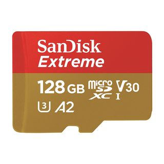 SCHEDA DI MEMORIA SANDISK Extreme A2 128GB + adatt