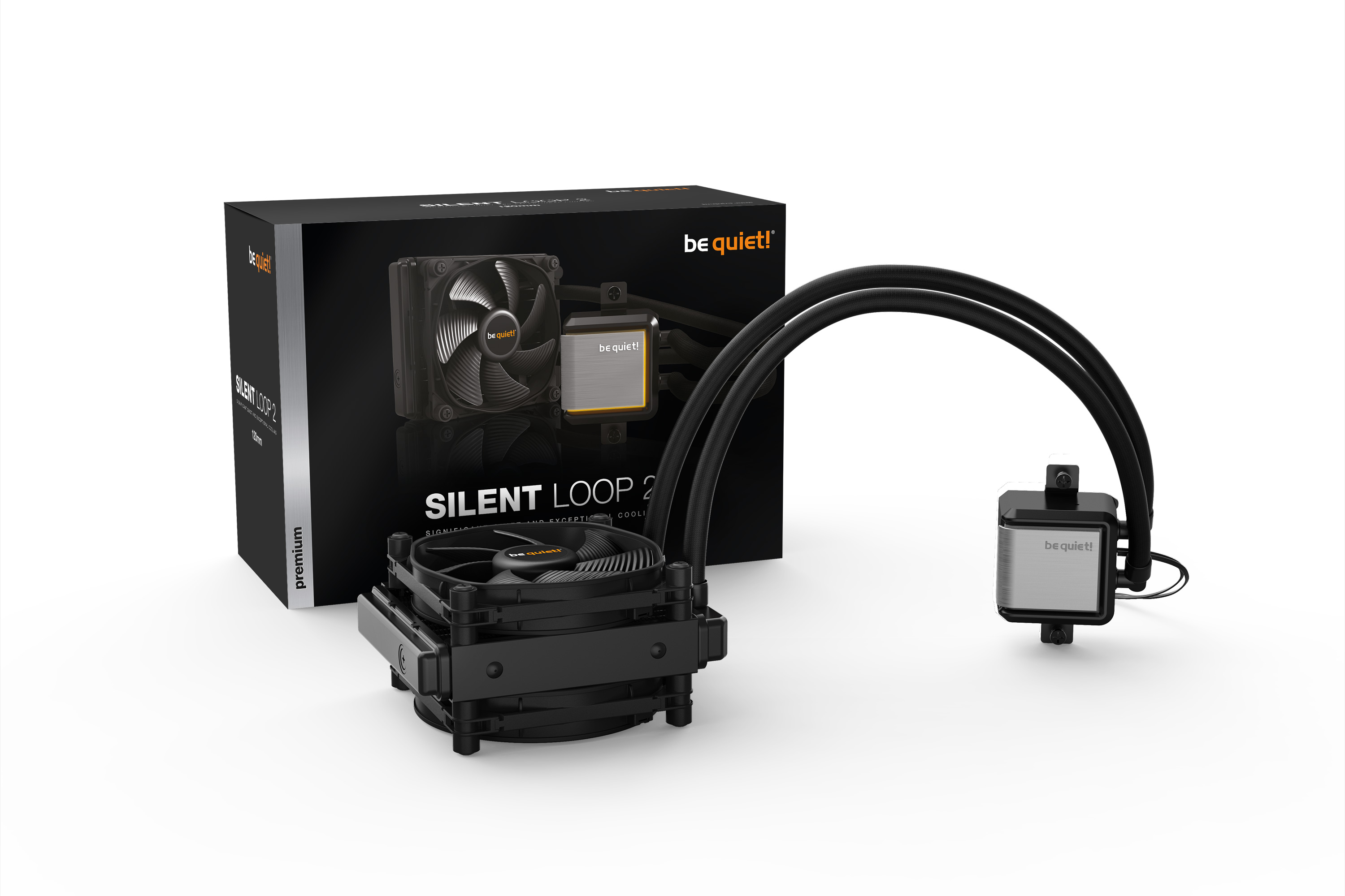 BE QUIET! Silent Loop 2 120mm CPU Wasserkühlung, Mehrfarbig