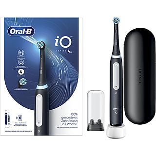 ORAL-B iO Series 4 mit Reiseetui Elektrische Zahnbürste Matt Black