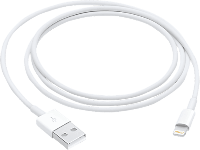 REACONDICIONADO Seminuevo Muy bueno APPLE Cable conector Lightning a USB, para iPhone y iPad, 50 cm, Blanco