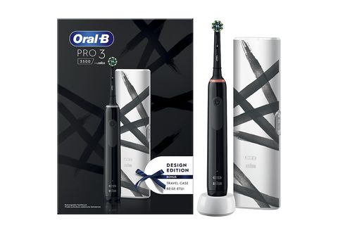 Oral-B iO 10 Cepillo de Dientes Eléctrico Negro, con 1 Cabezal y 1 Estuche  Cargador de Viaje, Diseñado por Braun