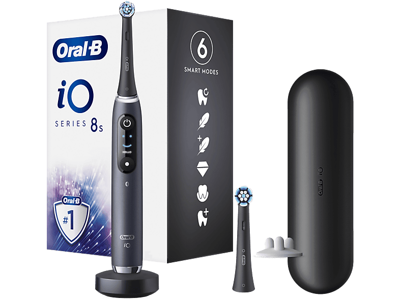 Cepillo de dientes eléctrico Oral b - Braun iO 8S 6 modos de