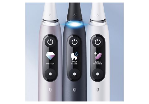 Cepillo eléctrico  Oral-B iO 9S, Seguimiento 3D, Sensor de Presión,  Estuche de Carga, Diseñado Por Braun, Negro