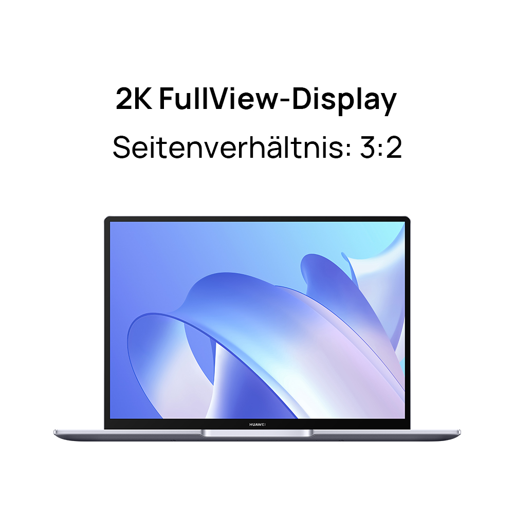 HUAWEI Matebook 14 - 14 Zoll - AMD Ryzen™ 5 5500U - 16 GB - 512 GB - AMD Radeon™ Onboard Graphics - Windows 11 Home