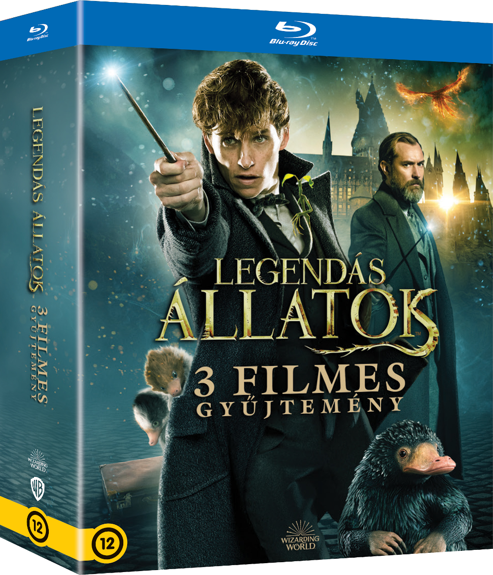 Legendás állatok - 3 filmes gyűjtemény (Blu-ray)