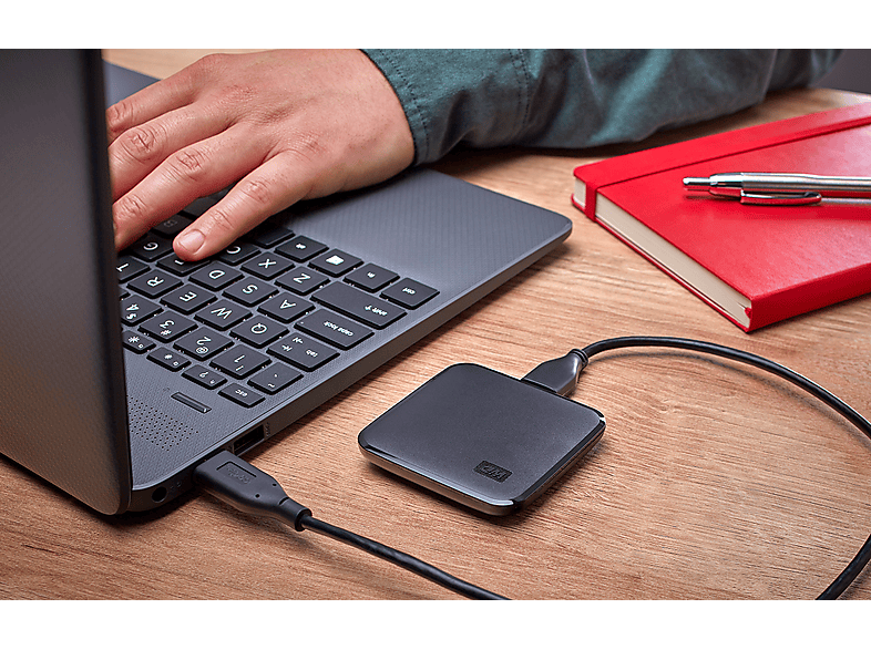 Sandisk | WD Elements SE SSD - 2TB - 400 Mbit/s - USB 3.0 - Zwart
