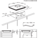 AEG Inductie kookplaat Hob2Hood (IKB64301XB)