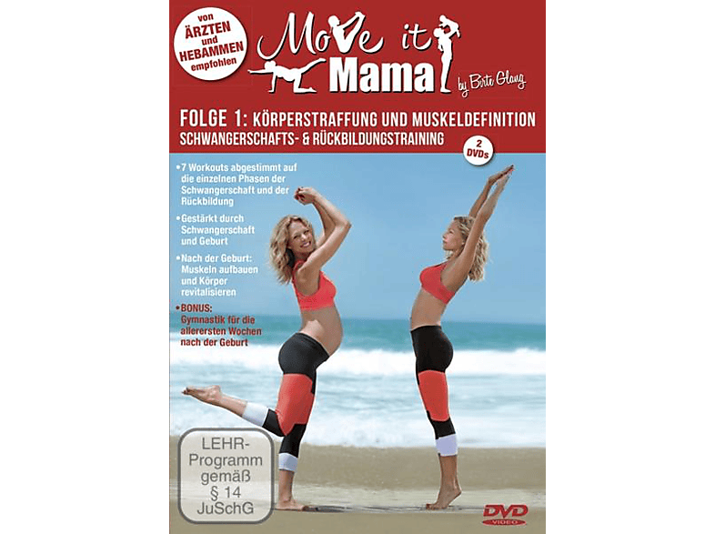 Schwangerschafts-& (DVD) Glang Move - Rückb. Mama-Folge - 1: Birte It