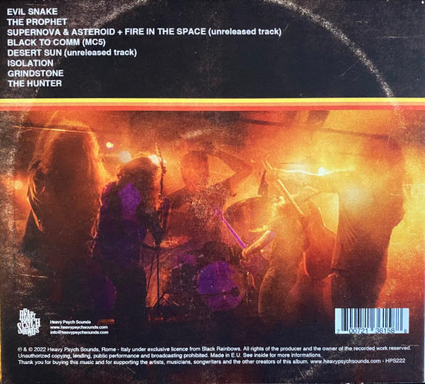 Belgium (CD) - Rainbows Desertfest Live - At Black