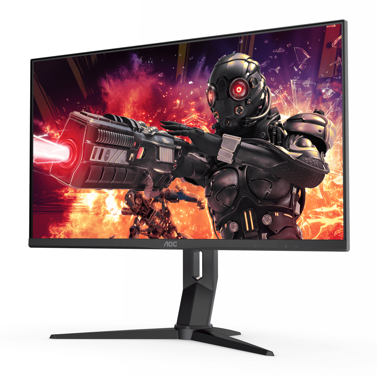 AOC U28G2XU2 28 Zoll  UHD 4K  Gaming Monitor mit 4k UHD Auflösung, 144 Hz, HDR400, 1 ms GtG, Low Input Lag, 6 Spielmodi, AOC Game Color, AOC Shadow Control und AOC G-Menü  1 ms Reaktionszeit  