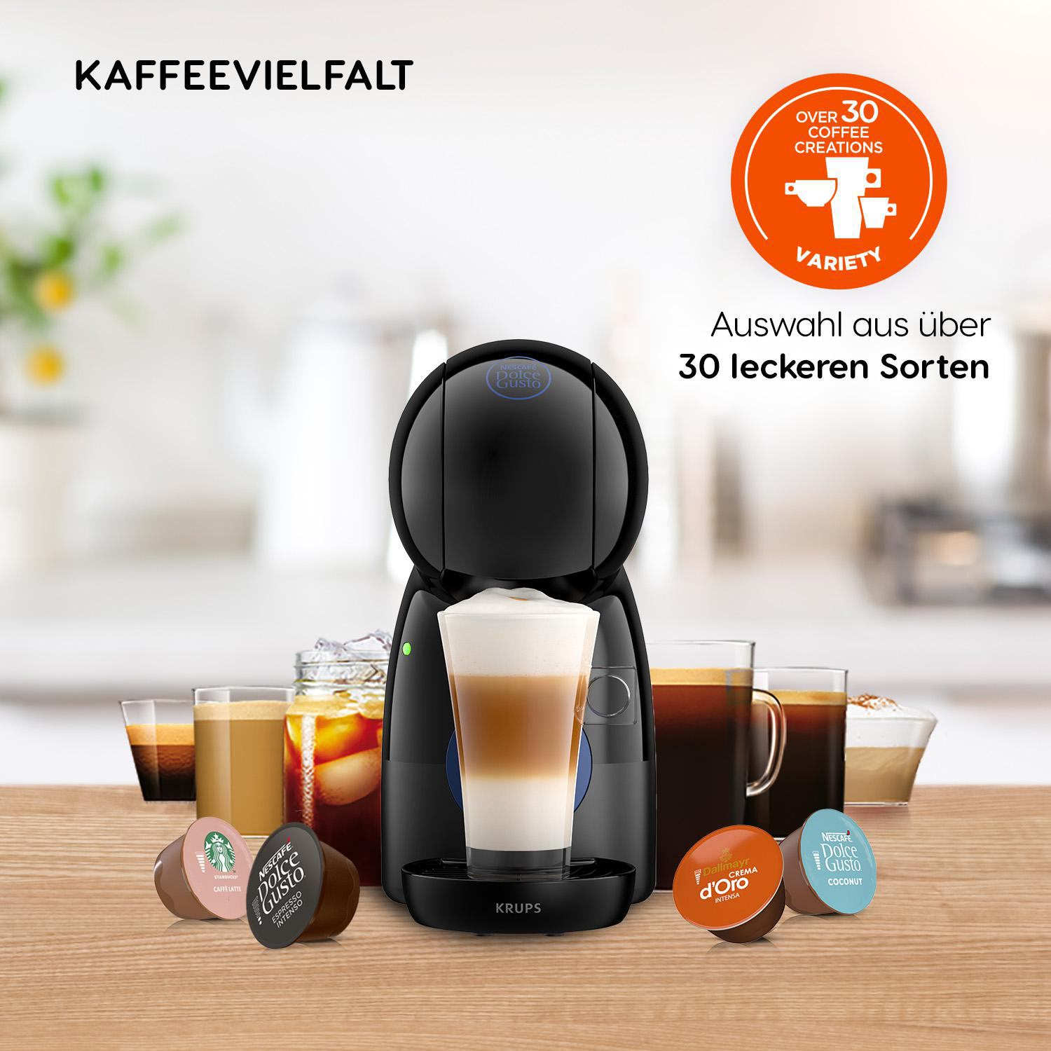 KRUPS KP1A08 Nescafé Dolce Gusto Piccolo XS Kapselmaschine - Main Image