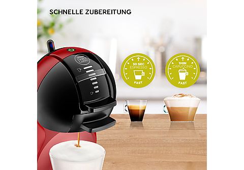 KRUPS KP 120 H Mini Me Nescafé Dolce Gusto Kapselmaschine Kirschrot/Schwarz Dolce  Gusto | MediaMarkt